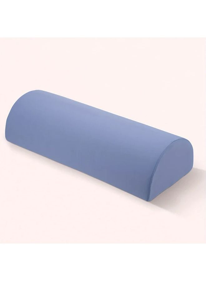 Half Cylinder Pillow Soft Purple for Neck and Back Support 1 or 2 Pieces - Image 1